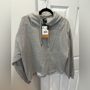 NWT North Face Heather Gray Hoodie, XXL
